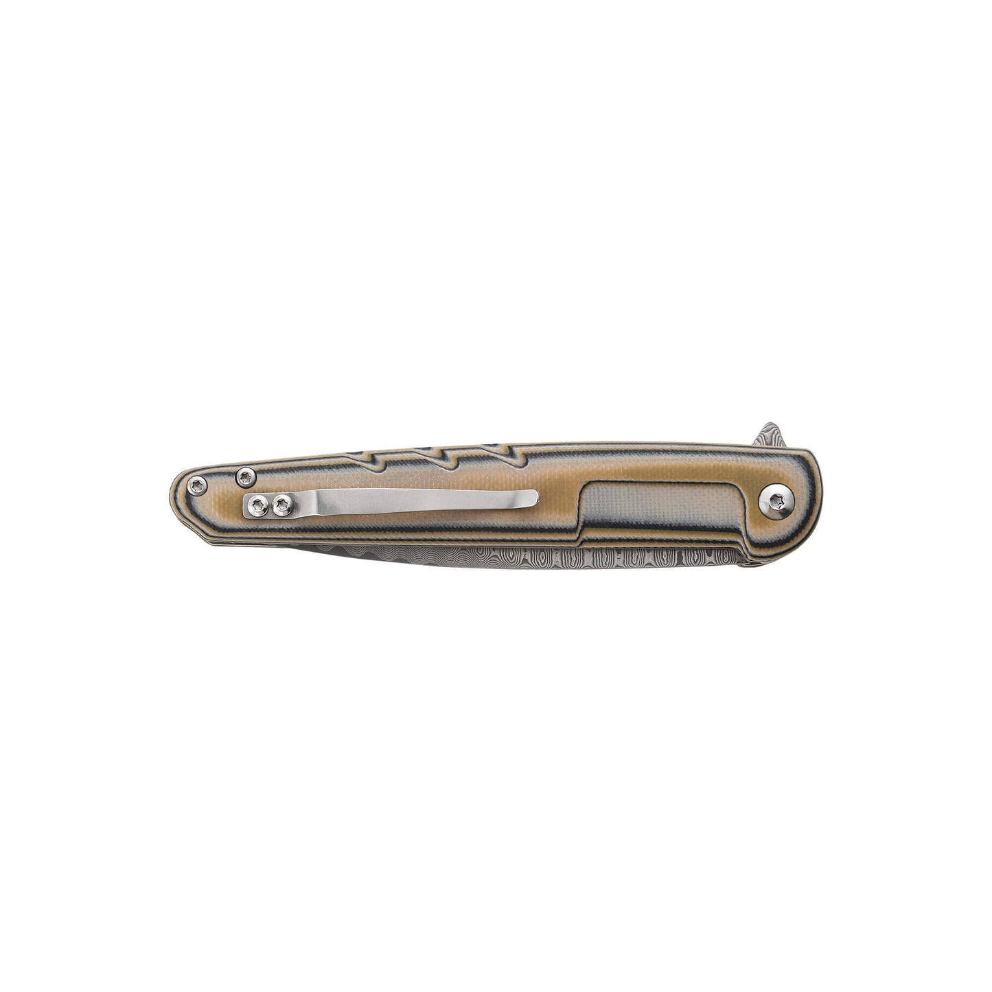 Compact Alicer folding knife with 3.32" 440C stainless steel blade, 4.56" G10 handle, and advanced grip. Weighs .18lbs