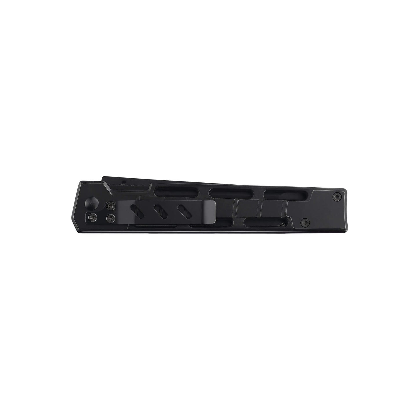 Folding EDC knife Sling Reap from Mavik Gear with 440C steel american tanto blade, aluminum alloy handle, and hip clip.
