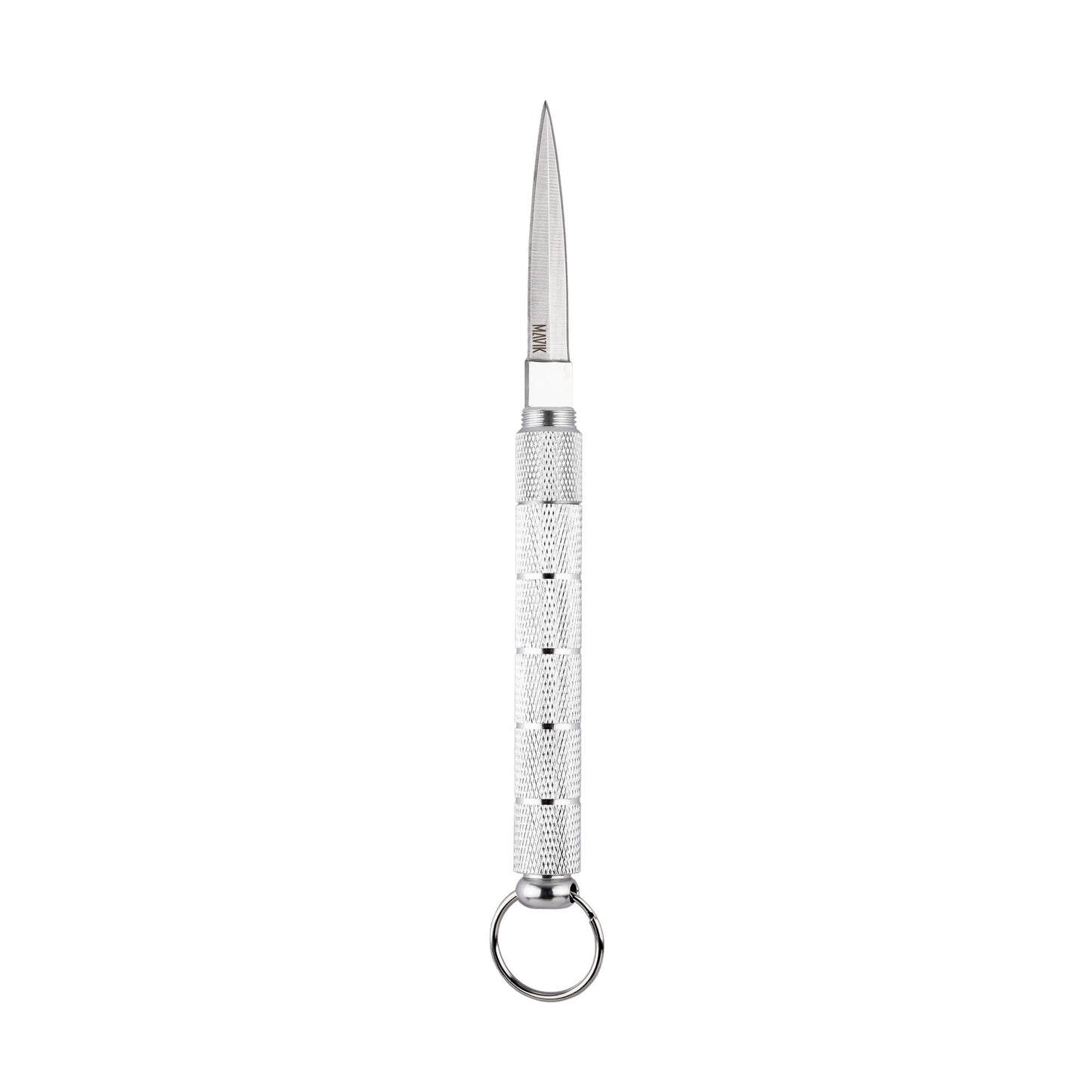 Mavik Gear tactical accessories, custom made knife Tsun with 420C Steel double-edge dagger blade, and Aluminum alloy handle.
