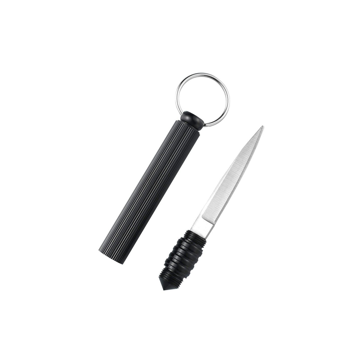 Mavik's tactical accessories, HDDN custom made knife with 2.56" 3Cr13 Steel blade, 4.13" Aluminum alloy handle.