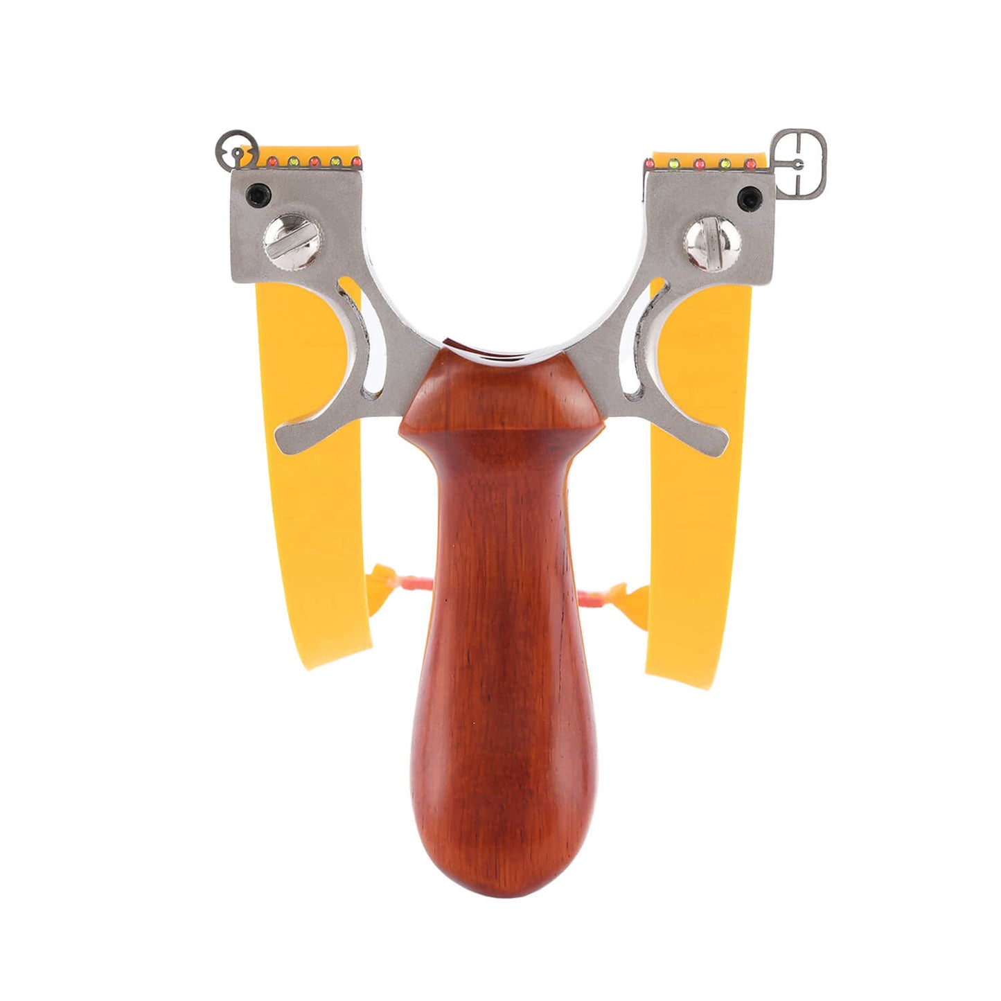 Ballista 06 tactical slingshot: Non-slip grip, curved handle for comfort, made of Iron, wood, rubber,