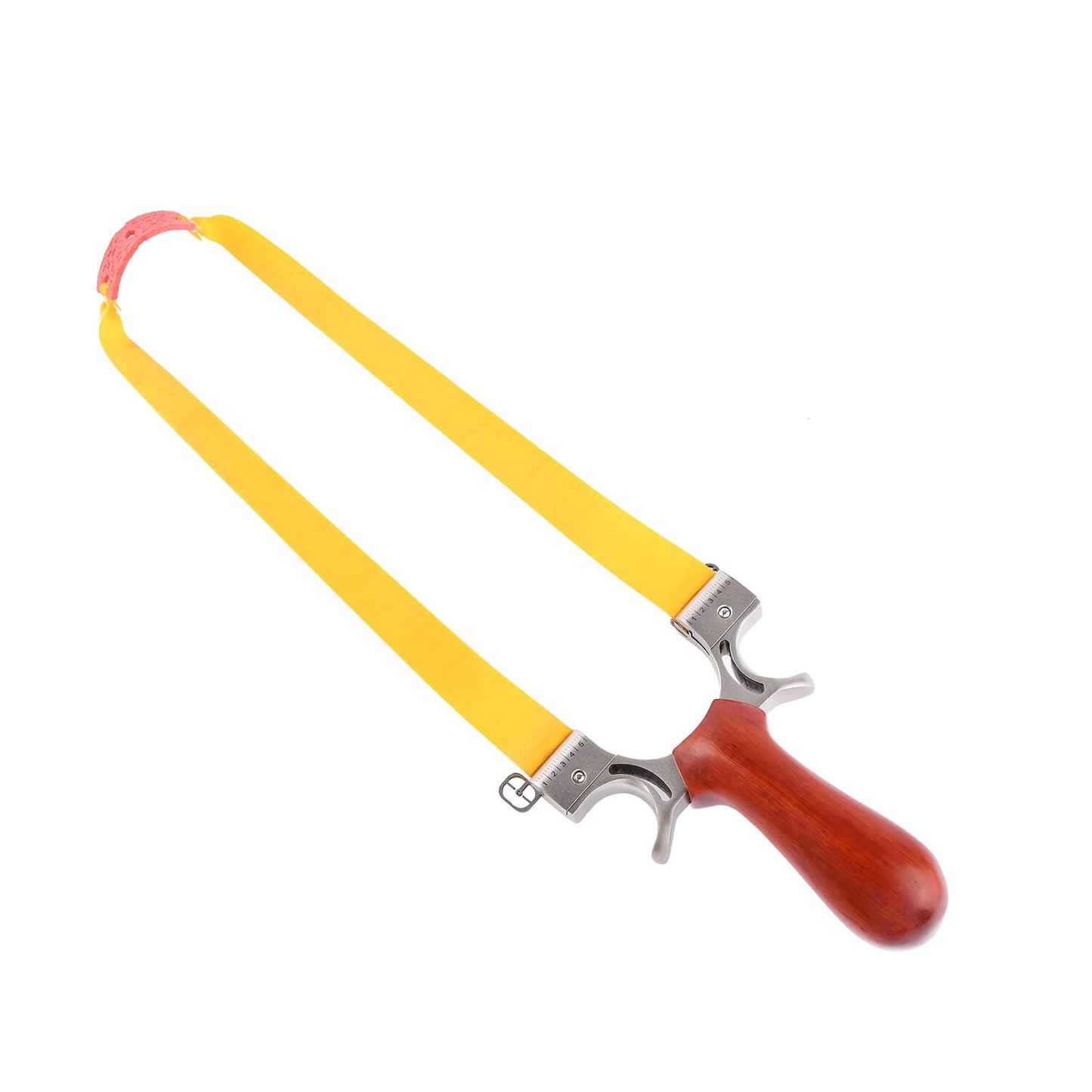 Ballista 06 tactical slingshot: Non-slip grip, curved handle for comfort, made of Iron, wood, rubber,