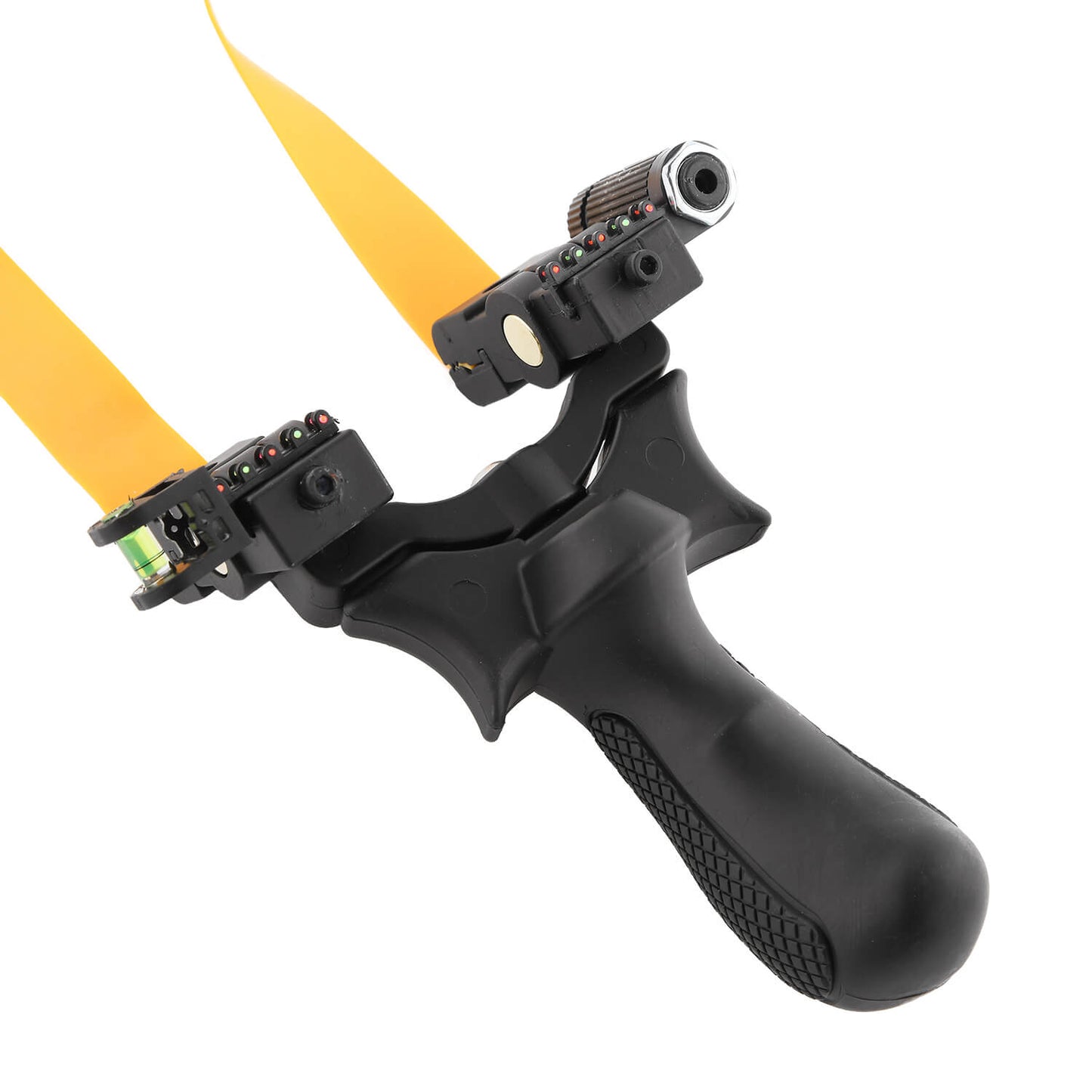Ballista 15 Tactical slingshot with non-slip grip, curved handle for functionallity and comfort, made of  ABS and Gradienter.